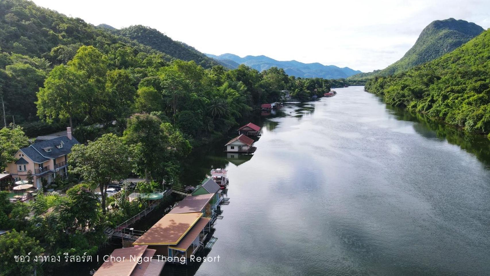 ชอว์ งาทอง รีสอร์ต Chor Ngar Thong Erawan Kanchanaburi Hotel Exterior photo